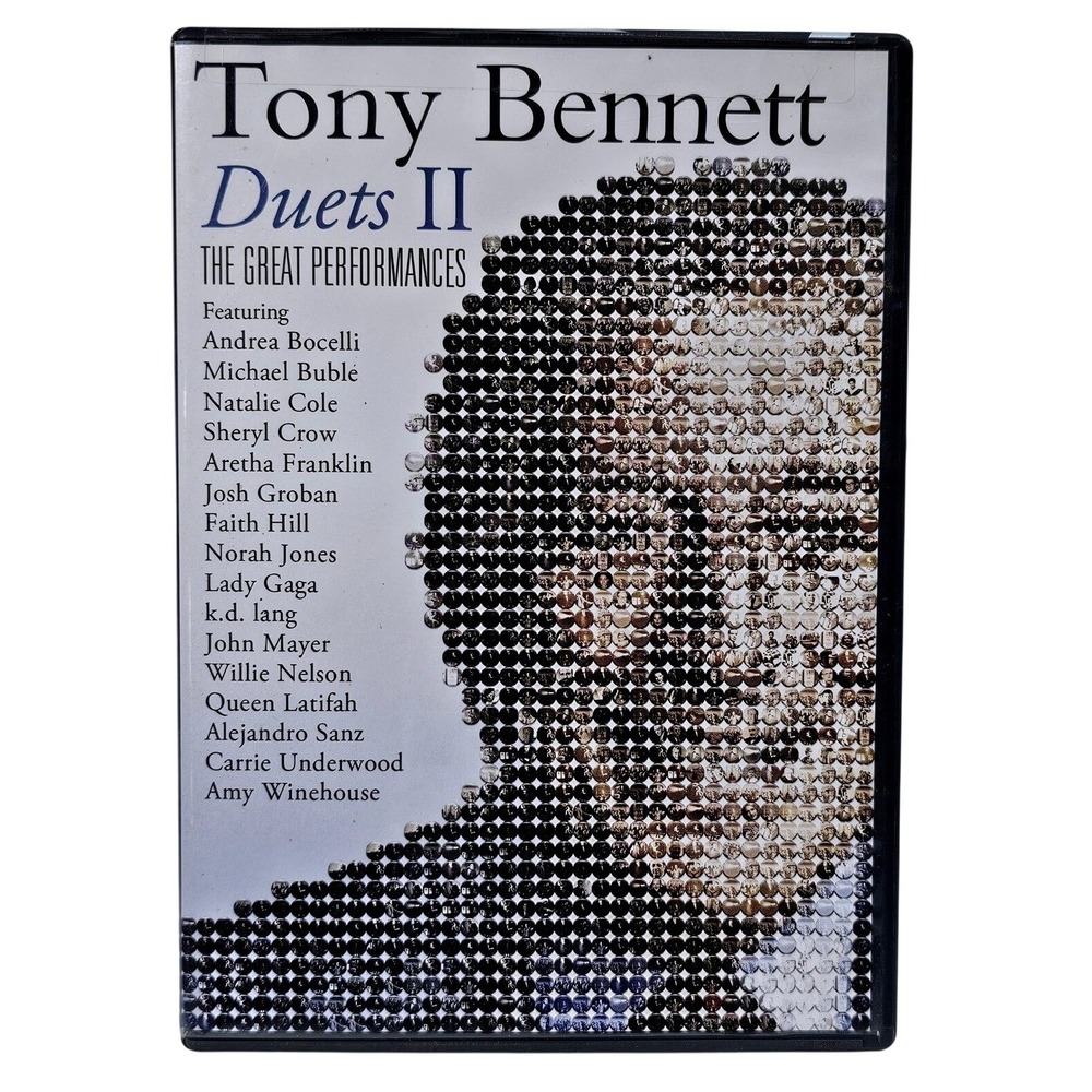 Tony Bennett Duets II The Great Performances DVD‎ Lady Gaga Amy Winehouse Jazz